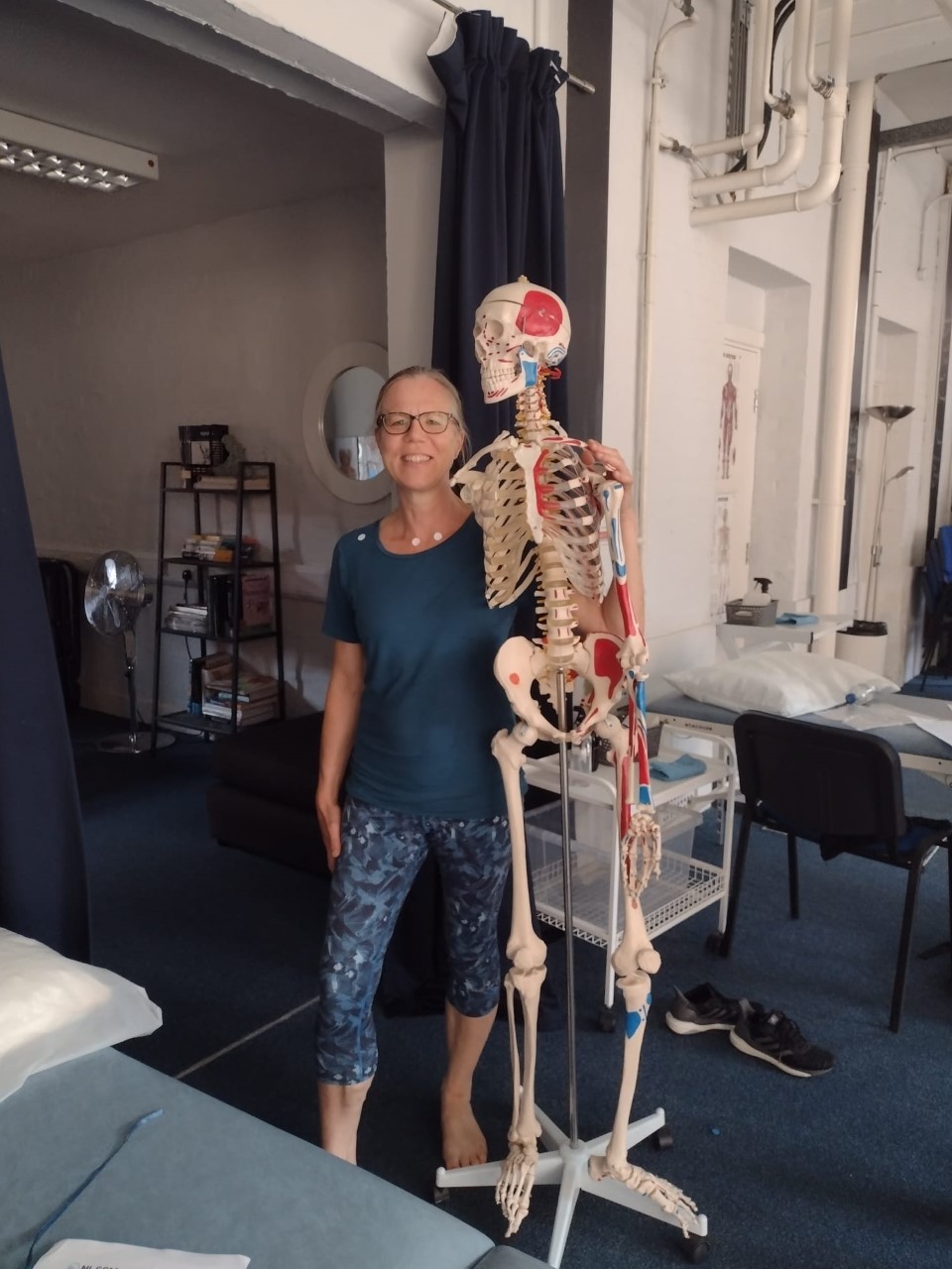 “Head up, Michael. Don’t slouch!”