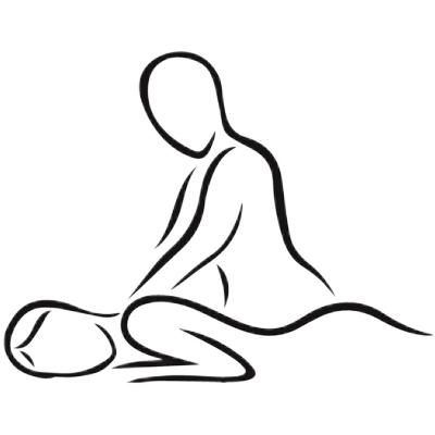 Person massaging someone